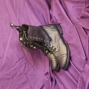 Time and tru memory foam adjustable women's boots